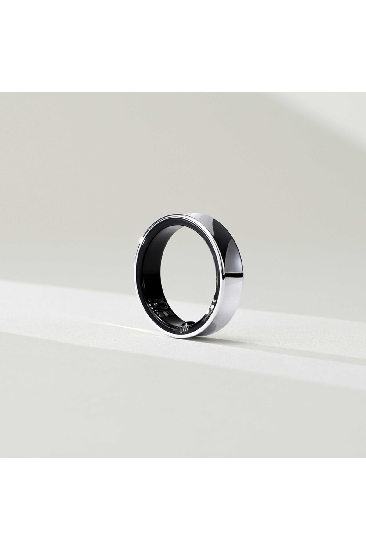 Samsung-خاتم Galaxy Ring الذكي لمراقبة اللياقة البدنية وتتبع النوم والذكاء الاصطناعي مقاس 12 - فضي تيتانيوم 3