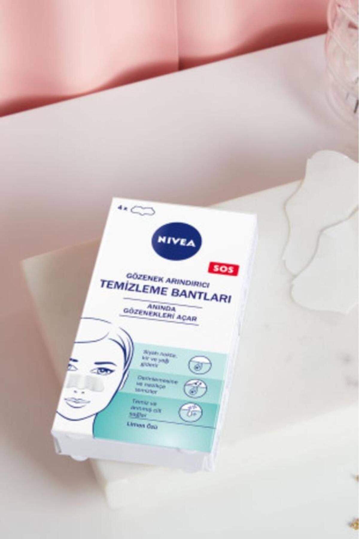 NIVEA Gözenek Arındırıcı Temizleyici Bantlar 4 Adet