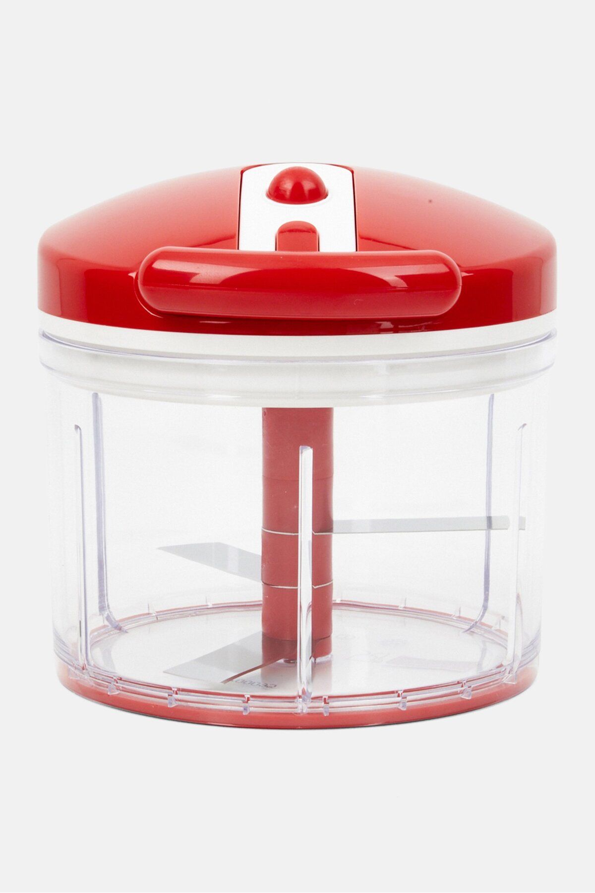 GENIUS-9 Pieces Nicer Dicer Chopper, Red/Transparent 4