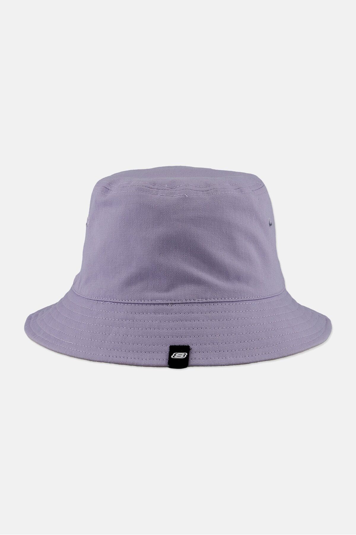 SKECHERS-Women Embroidered Logo Bucket Hat, Lilac 1