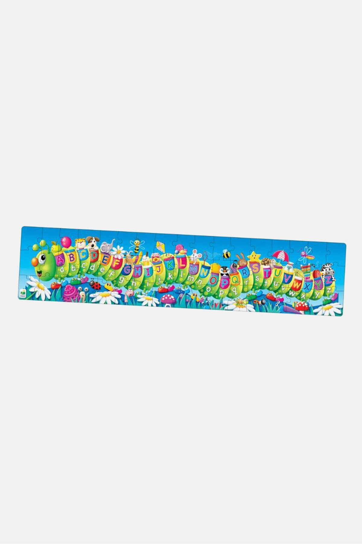 The Learning Journey-Long And Tall Abc Caterpillar Puzzle, Green 2