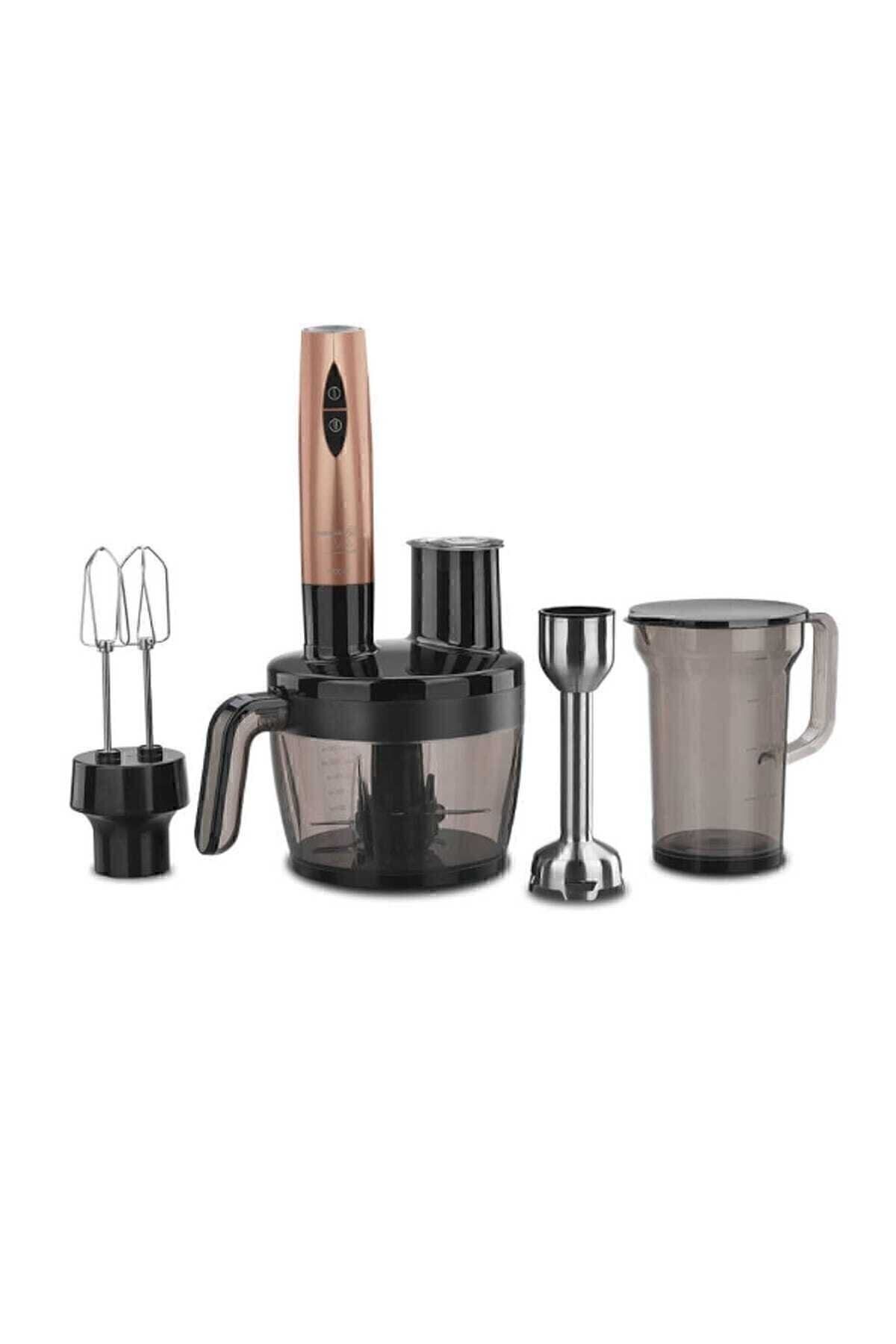 KORKMAZ Vertex Multi Rosagold Blender Set-a455-02