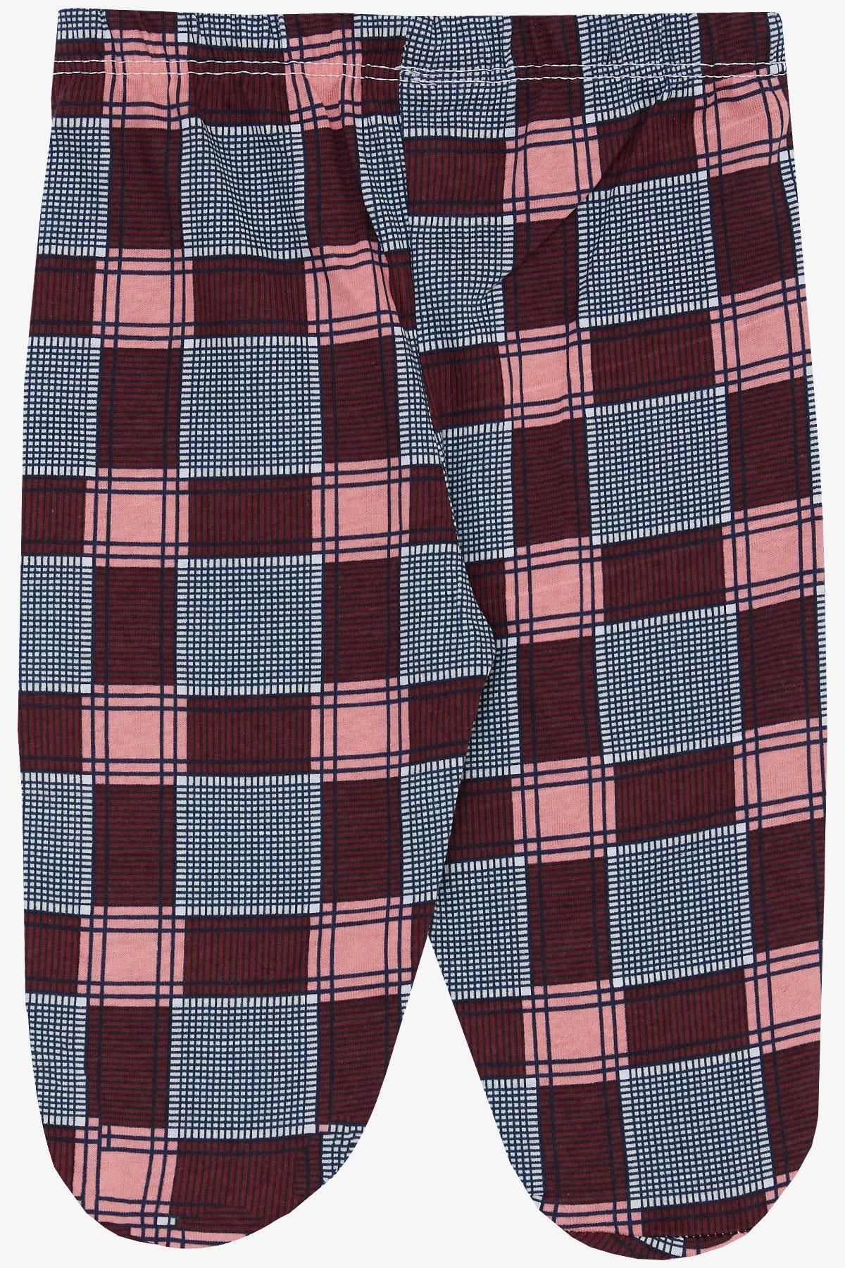 Breeze-6 Months Baby Girl with Booties - Bottom Plaid Pattern, Mixed Color 2