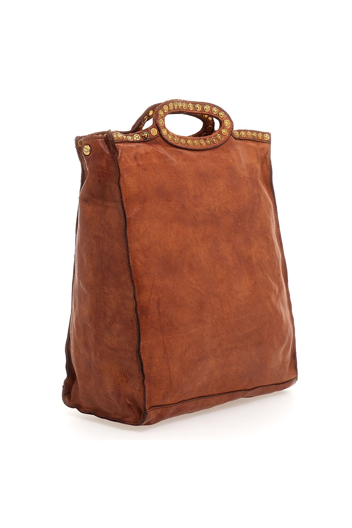 Campomaggi-Handtasche Leder 30 cm 2