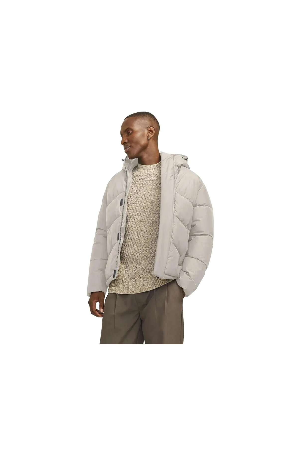 کاپشن پافر JJKAITOWORLD ضد آب، پرتو ماه جک اند جونز کاپشن Jack & Jones