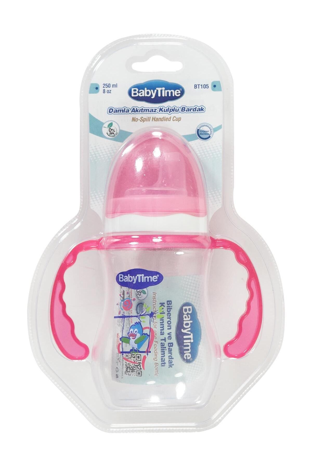 Babytime Damla Akıtmaz Kulplu Bardak 250 ml