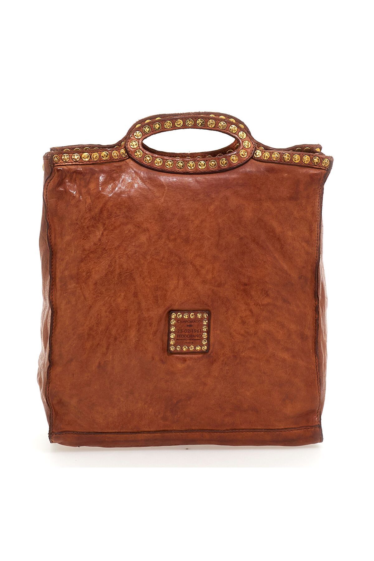 Campomaggi-Handtasche Leder 30 cm 3