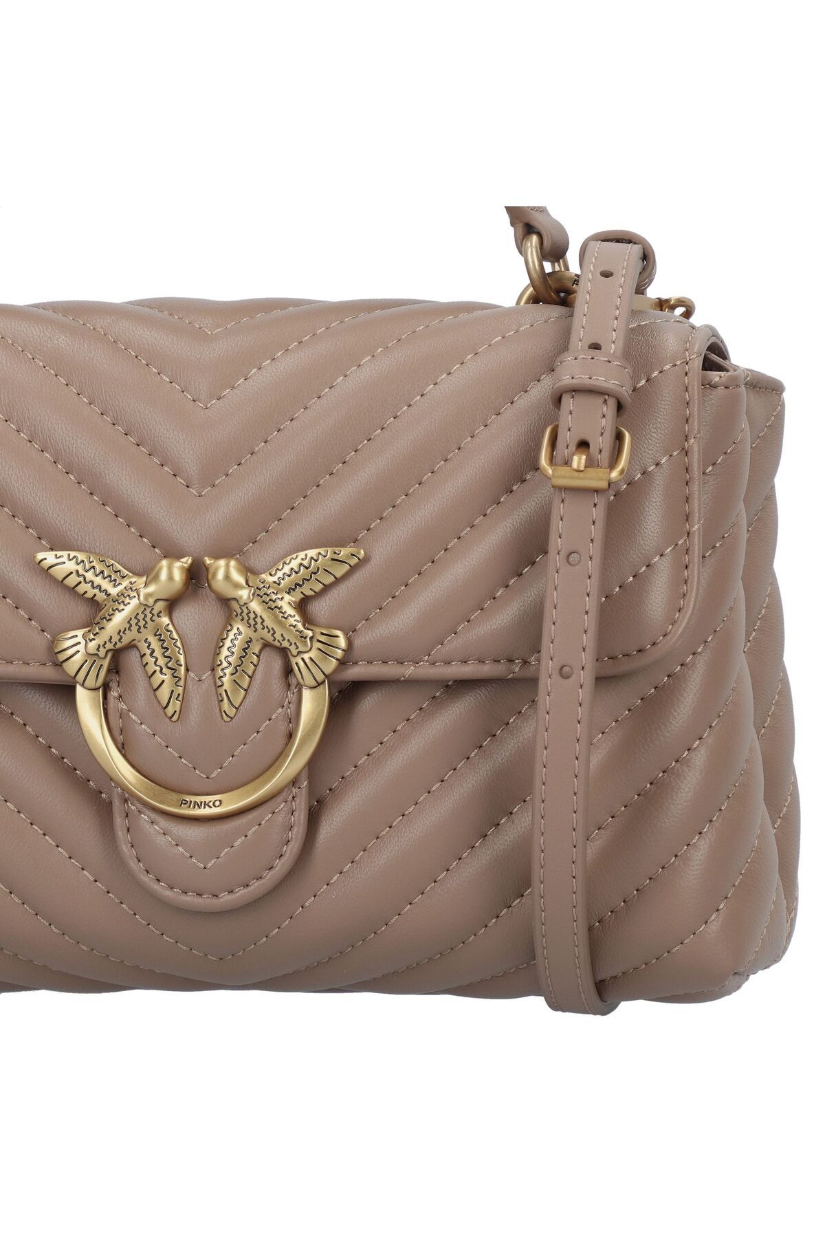 PİNKO-Love Lady Handtasche Leder 21 cm 4