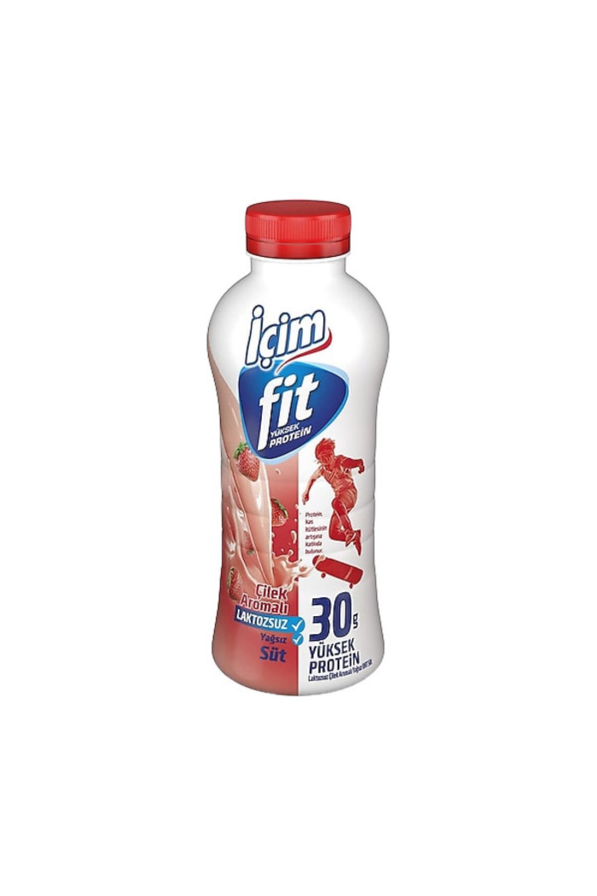 İçim Fıt Süt Çilekli 400 Ml