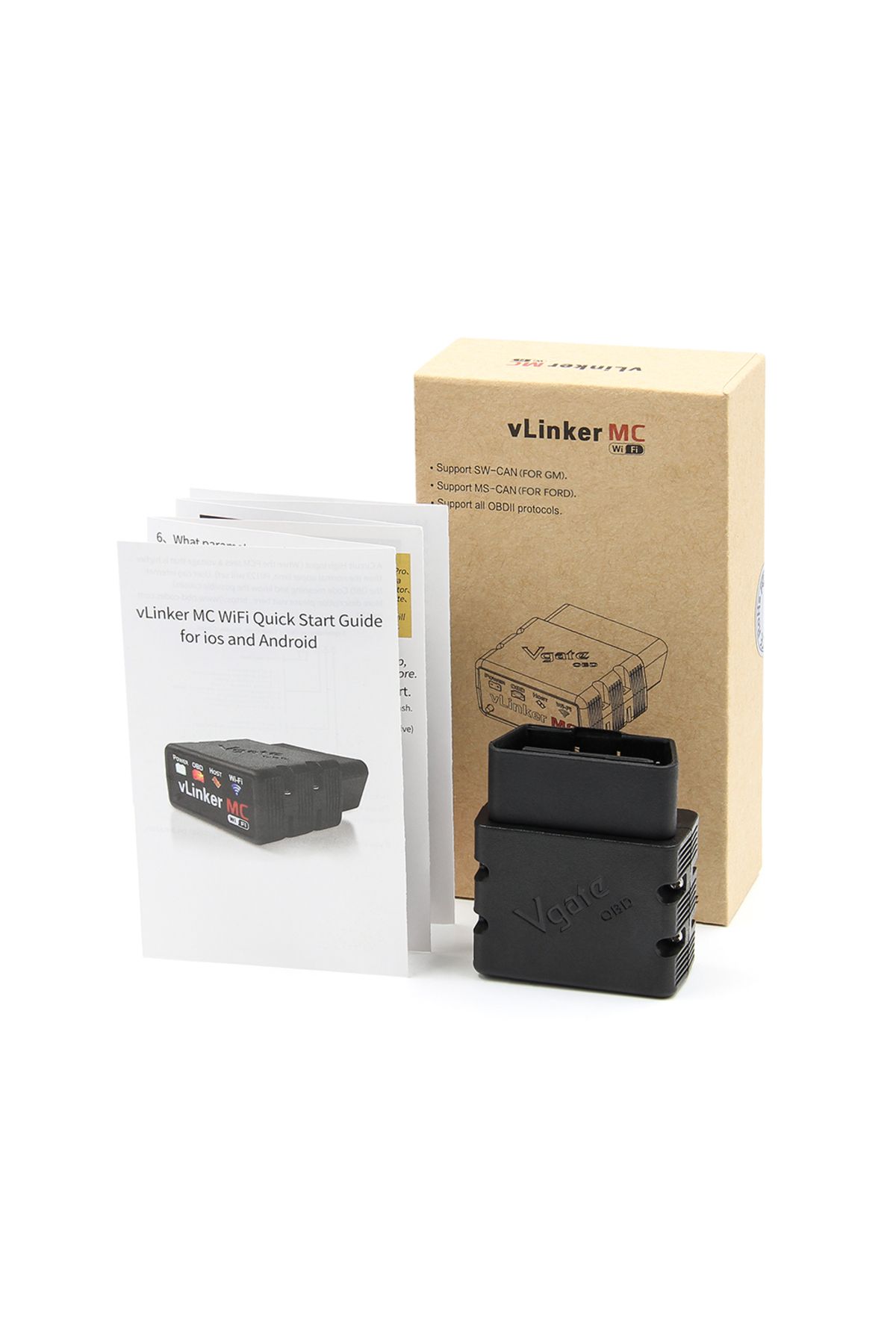 Vgate-OBDIICAT-VLinker MC+ ELM327 Bluetooth3.0/ 4.0 OBD2 ELM 327 Wifi Car Diagnostic For IOS Android Sc... 7
