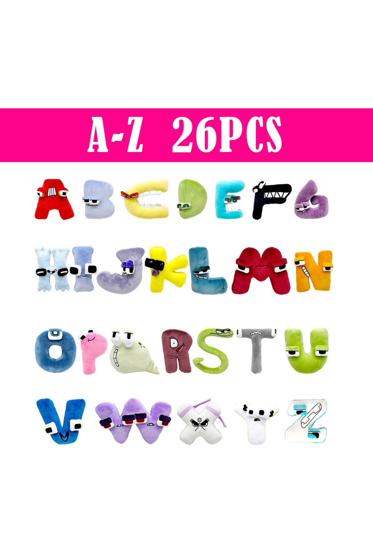 Alphabet lore 26pcs shops