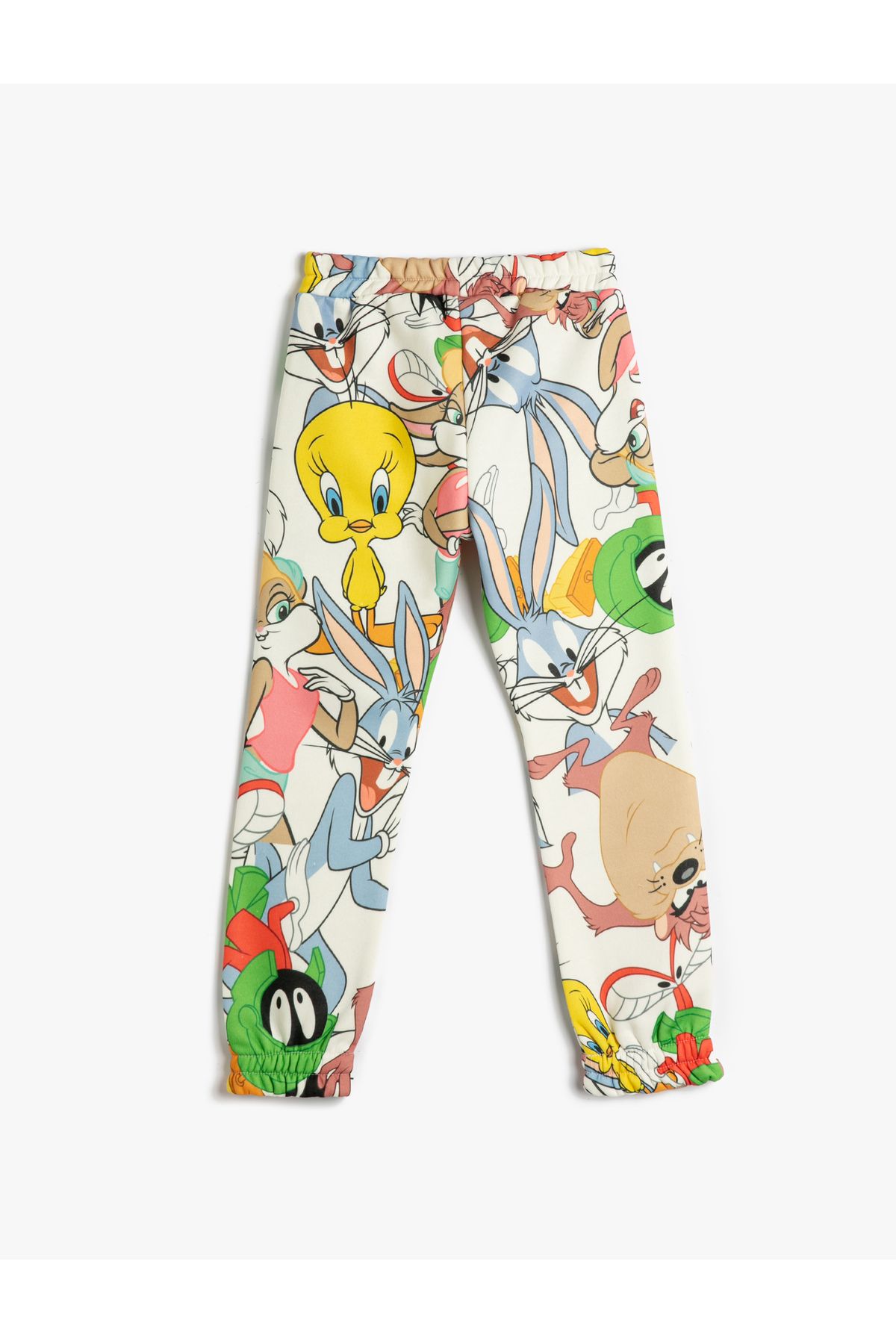 Koton-Looney Tunes Sweatpants Licensed Jogger with Elastic Waist 2