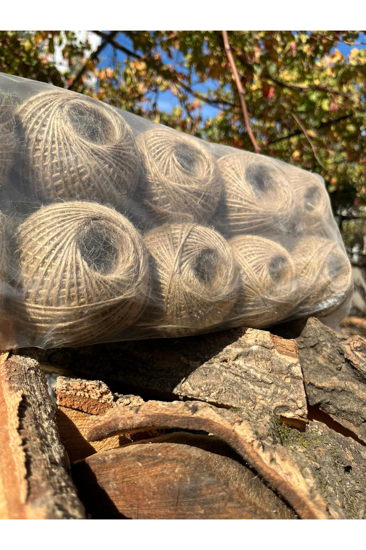 JÜTHAS 100 Gr Jüt Iplik-10'lu Jüt Ip , Hasır Ip , Kırnap Ip , Doğal Ip , Çuval Ip