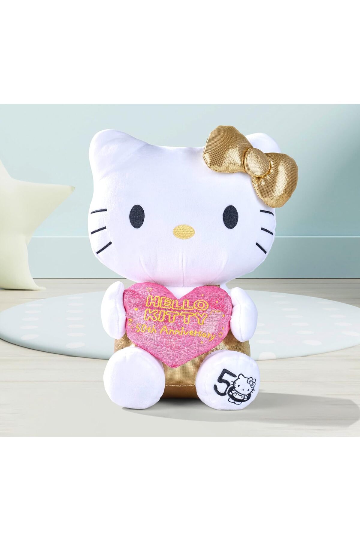 Simba HELLO KITTY 50TH ANNIVERSARY 30 CM PELUS FIGUR - 50 yıl özel