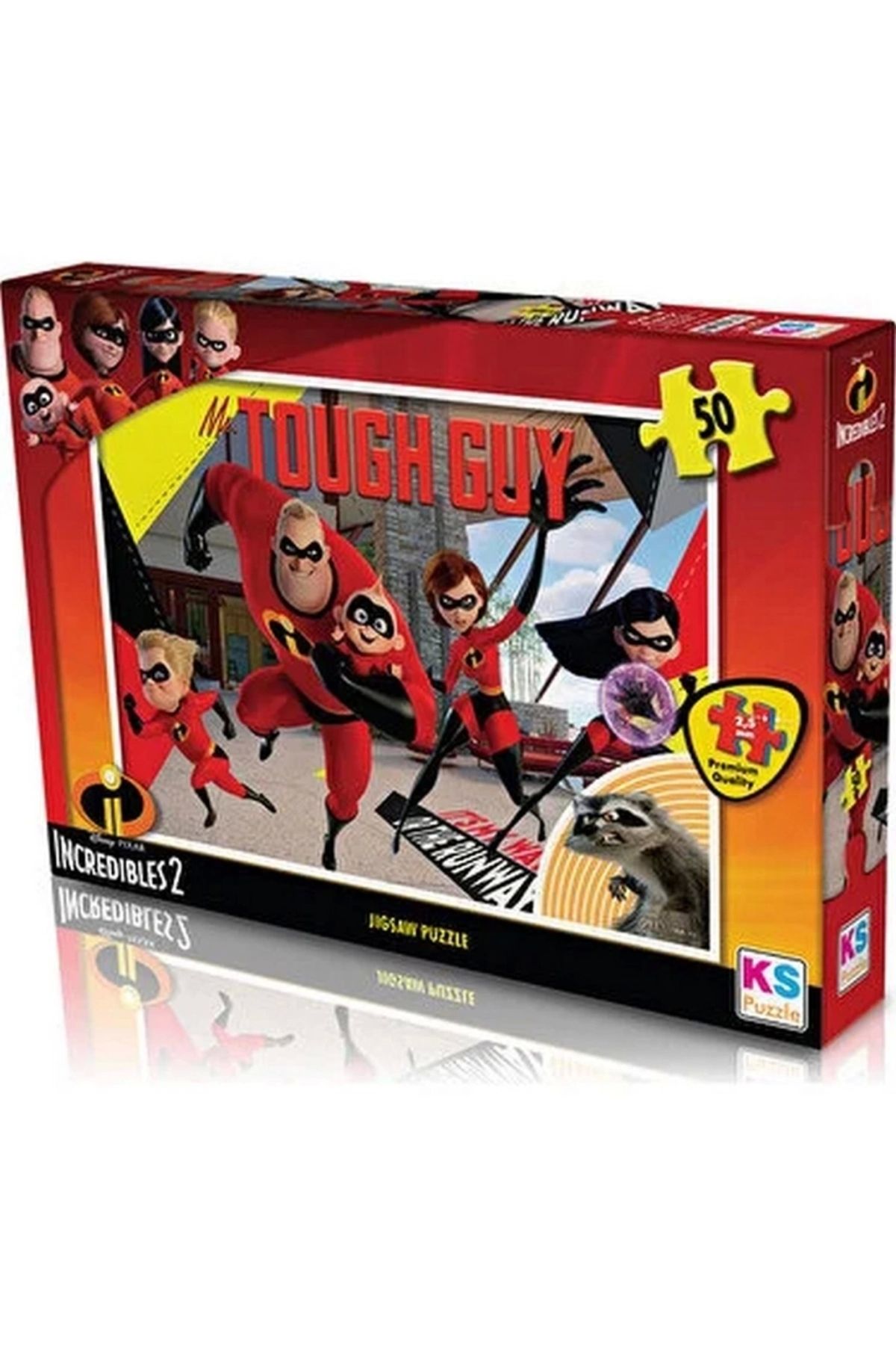 SYNOPE Çocuk KS Games Incredibles 50 Parça Puzzle