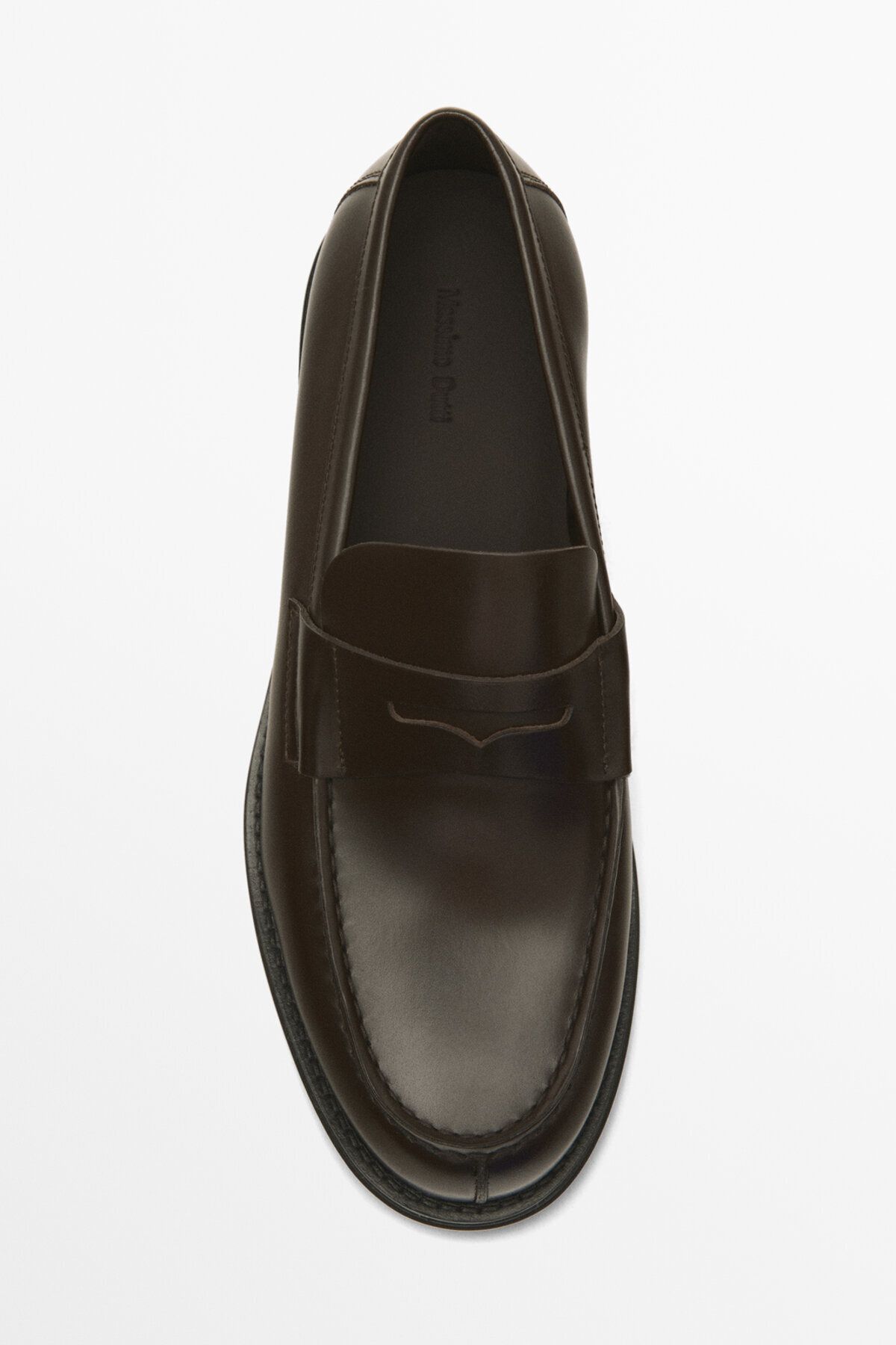 لوفر مردانه نوار چرمی مکوسن اورجینال Massimo Dutti
