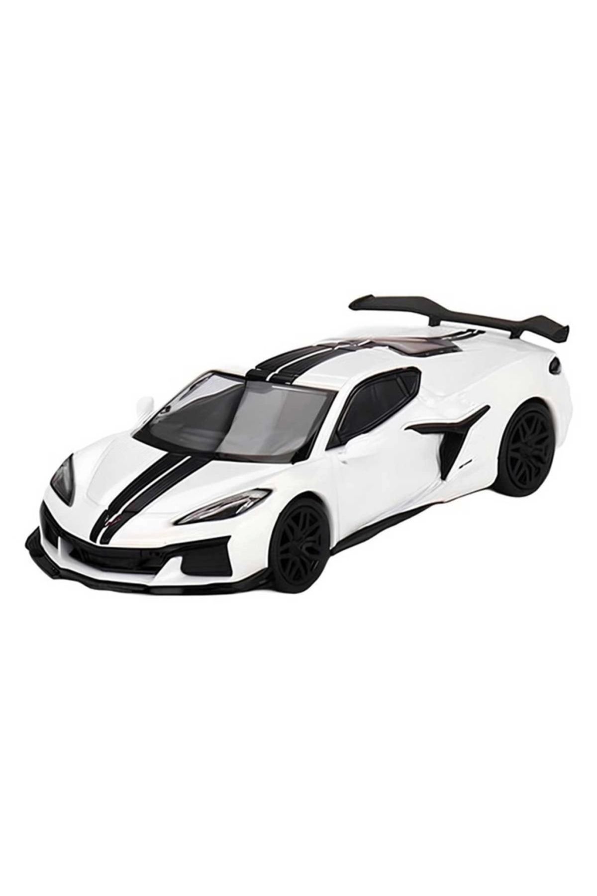 SYNOPE Çocuk Mini Gt 1:64 Chevrolet Corvette Z06 2023 Arctic White