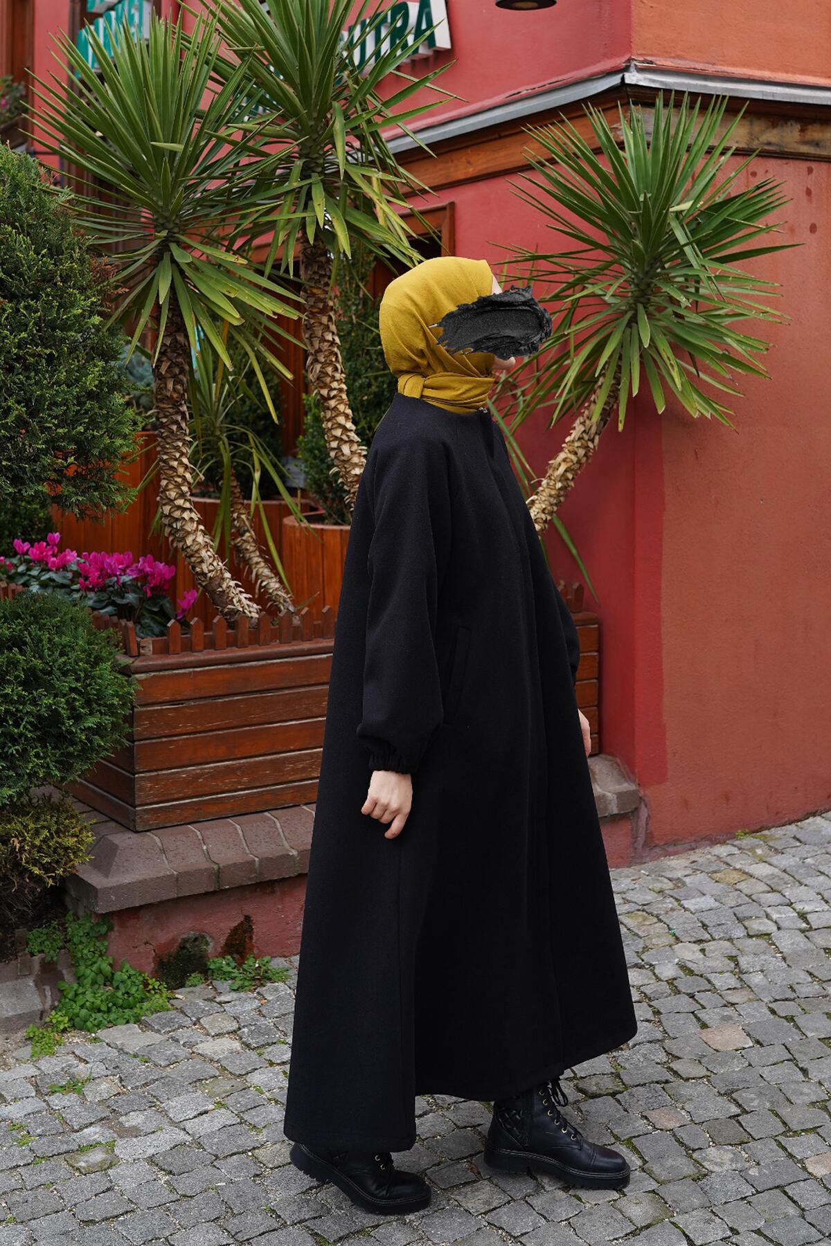 ANDE Kloş Kaban- Siyah görsel 6
