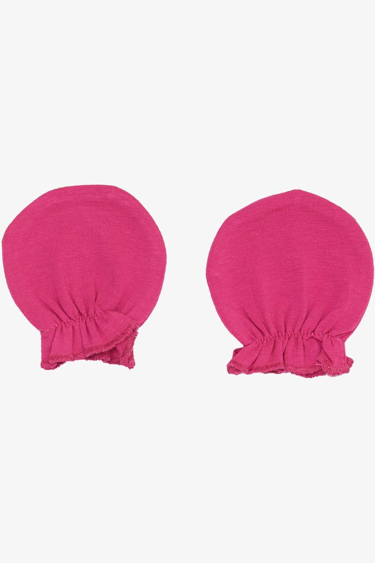 Breeze Yenidoğan Bebek Eldiveni Basic Fuşya fotoğrafı 2 (önizleme)