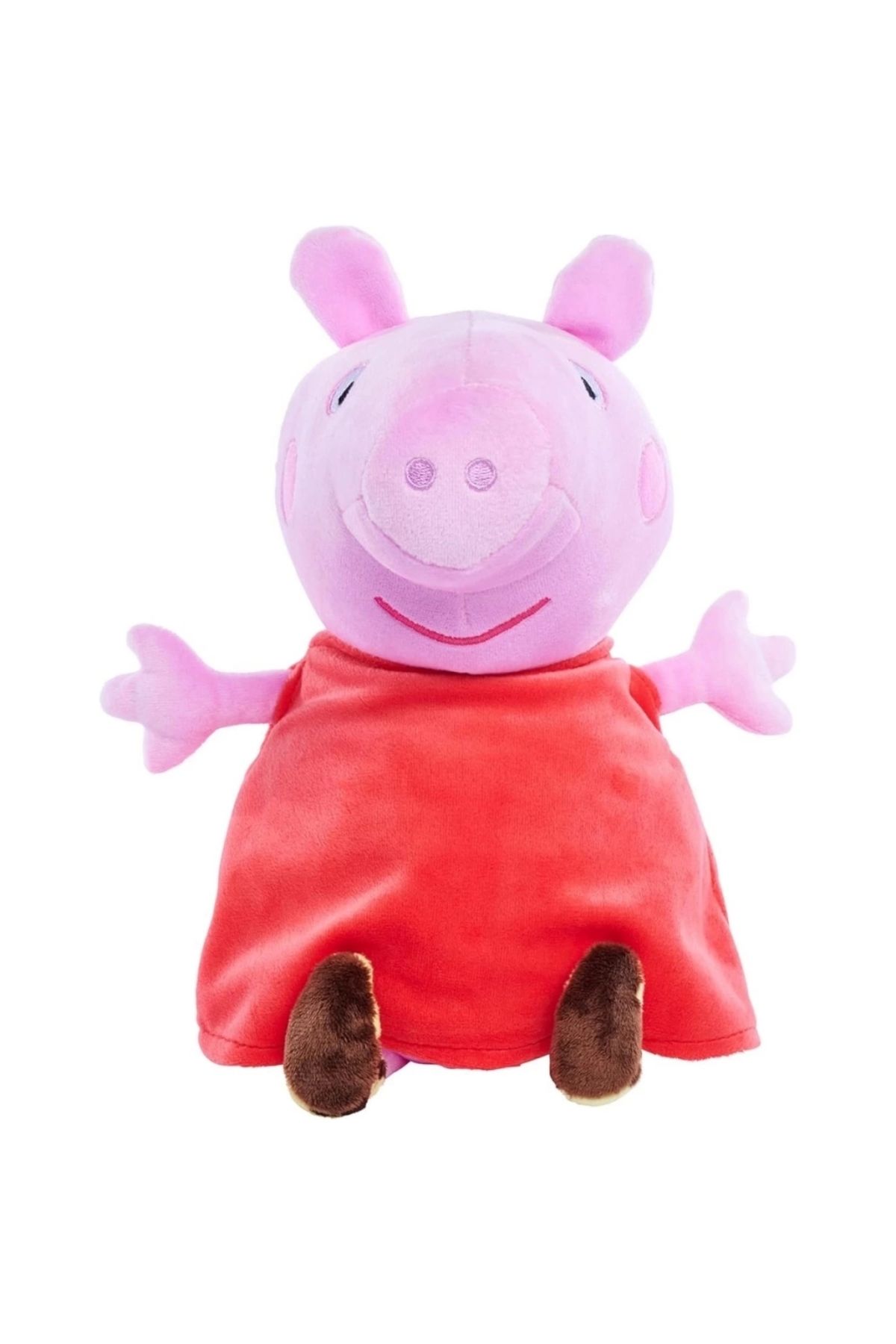 SYNOPE Çocuk Peppa Pig Sesli Peluş 25 cm