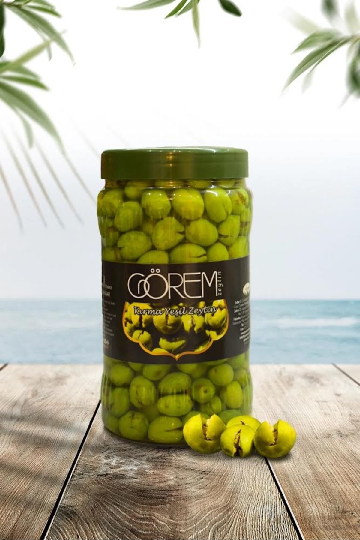 Görem Zeytin 2024 Taptaze Akhisar Taş Kırma 1 Kg