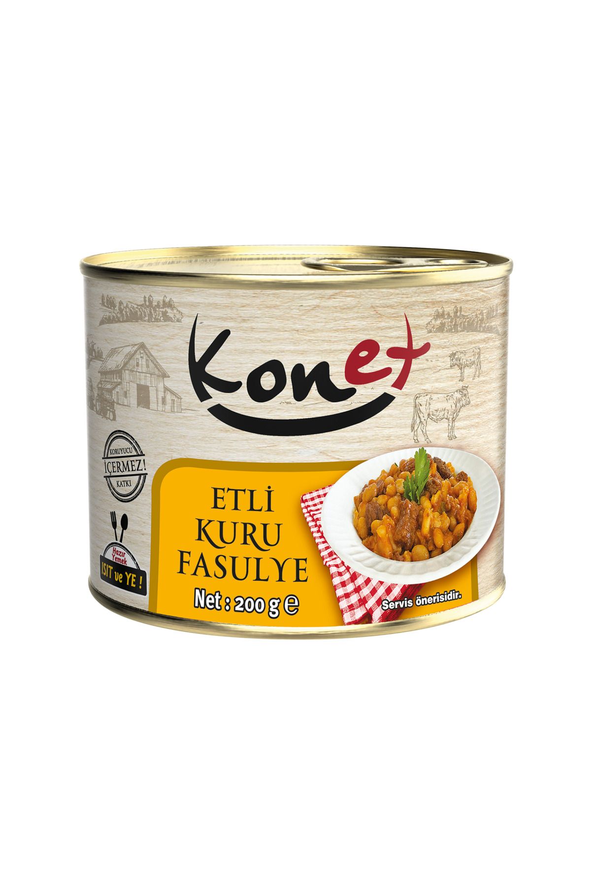 KONET Etli Kuru Fasülye 200 G