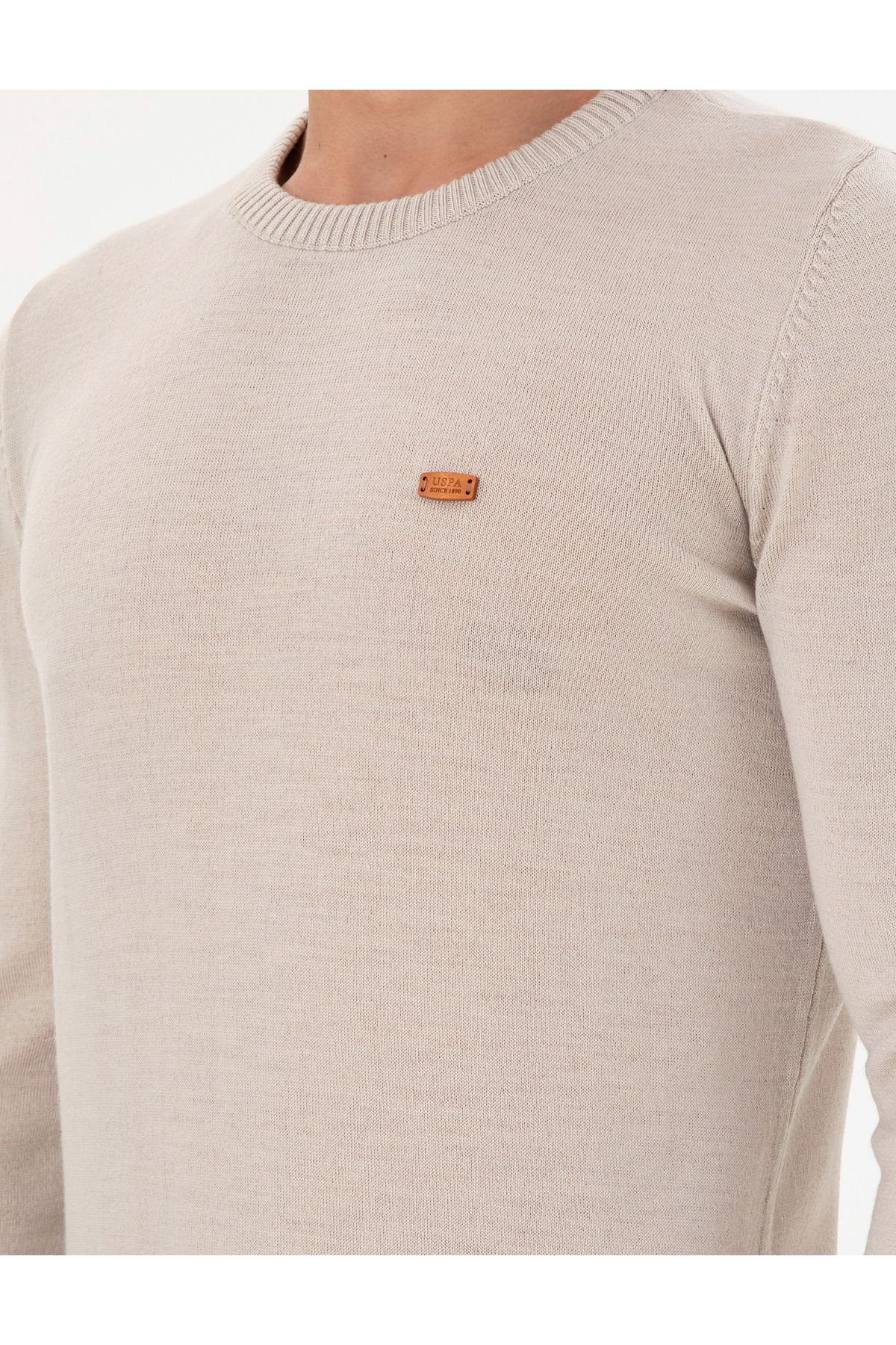 پلیور خاکستری مردانه سنگ اورجینال U.S. Polo Assn.
