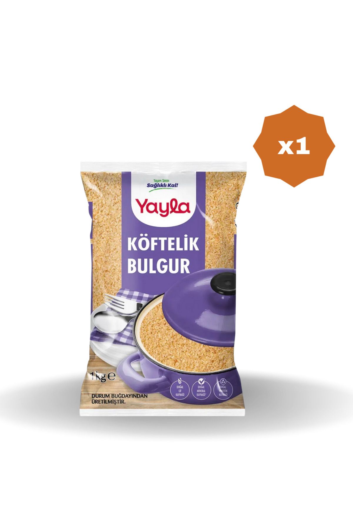 GENÇ EVİM Yayla Köftelik Bulgur 1kg x 1 adet