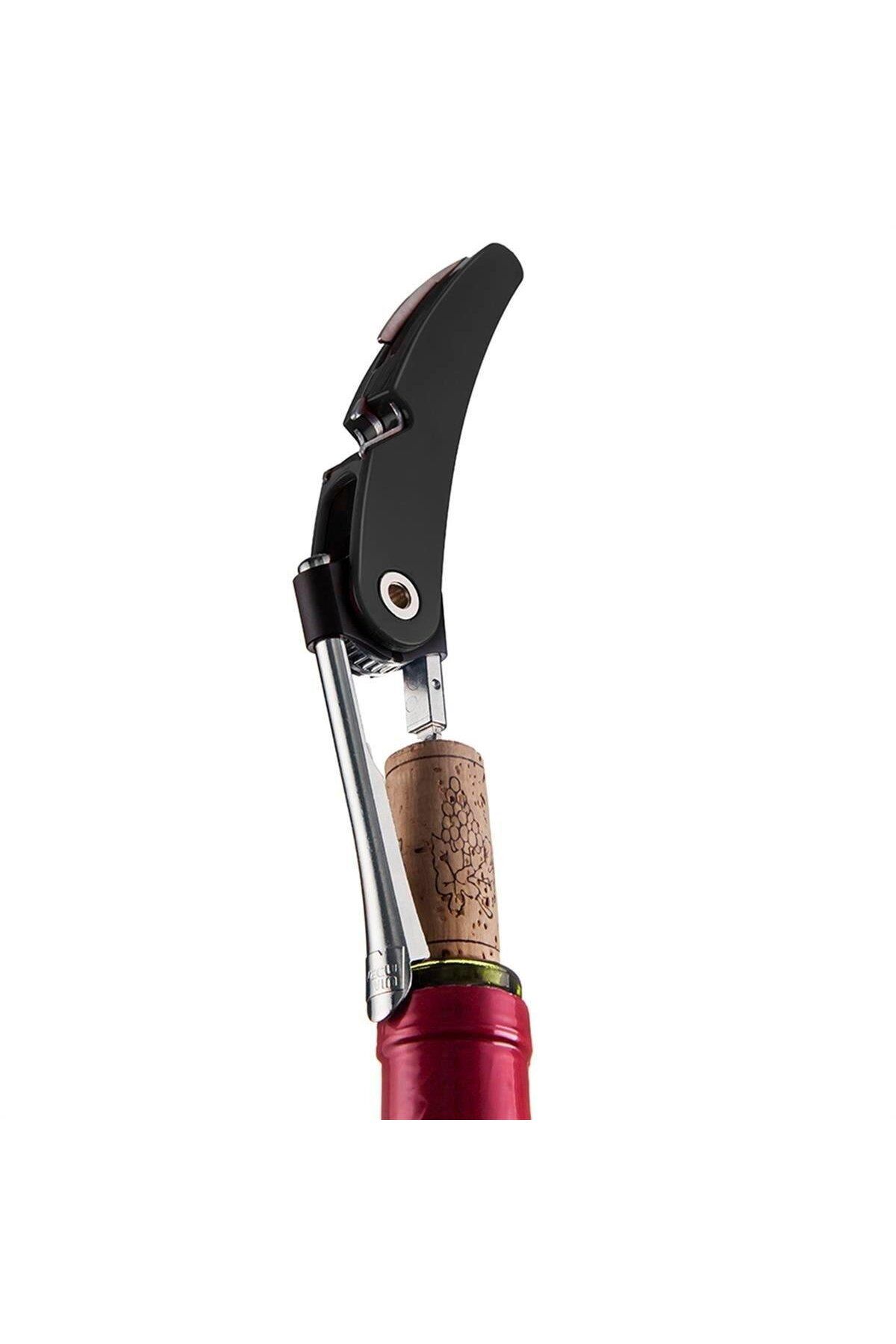 Vacu Vin-Black Single Shoot Corkscrew - Boxed 2