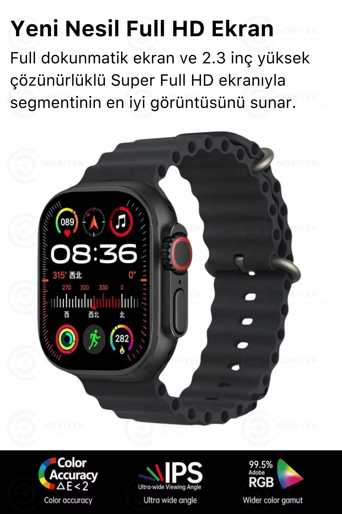 Yeni Nesil Watch 8 Ultra 4 Kordonlu Spor Ve Sağlık Sensörlü Ios Android Bluetooth T20 Akıllı Saat
