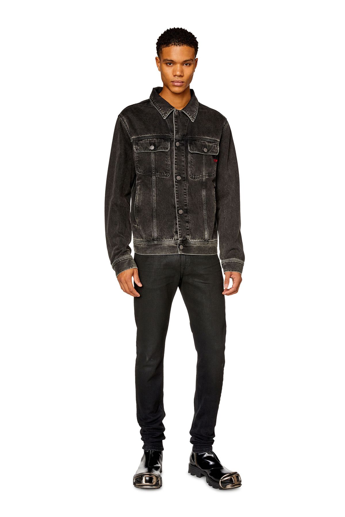 شلوار جین مشکی مردانه Male Skinny Fit Jean 1979 Sleenker Diesel