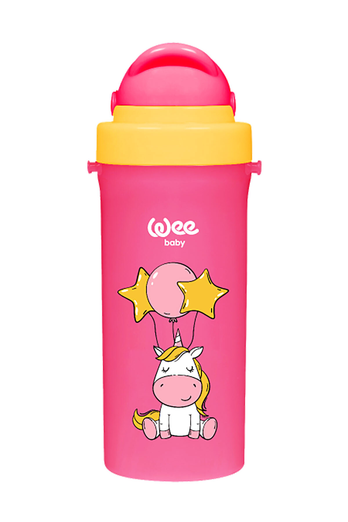 Wee Baby Pipetli Bardak 300 ml - Pembe fotoğrafı 2 (önizleme)