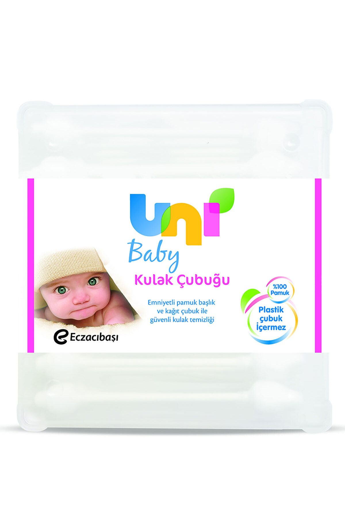 Uni Baby Emniyetli Kulak Çubuğu 60'lı