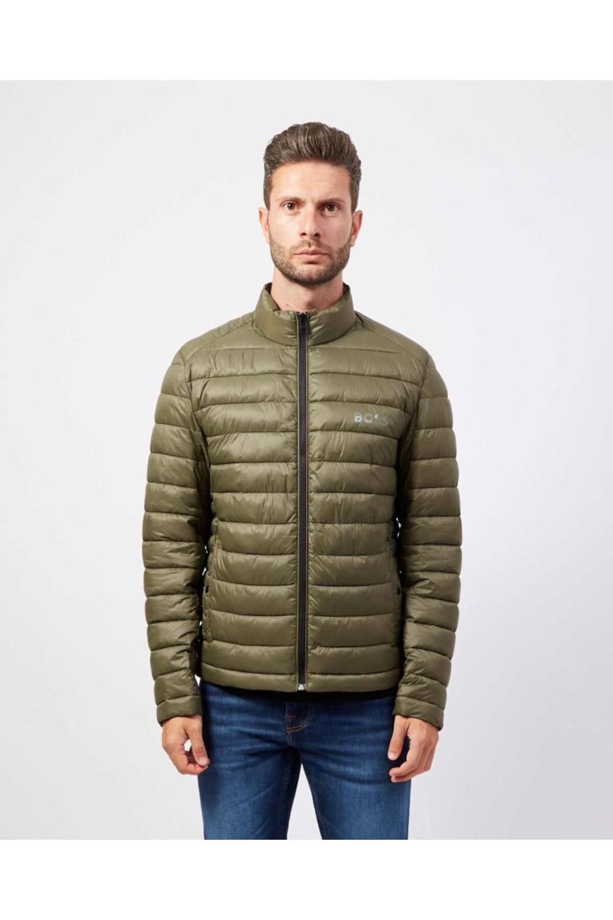 BOSS-Winter Jacket - Green - Basic 1