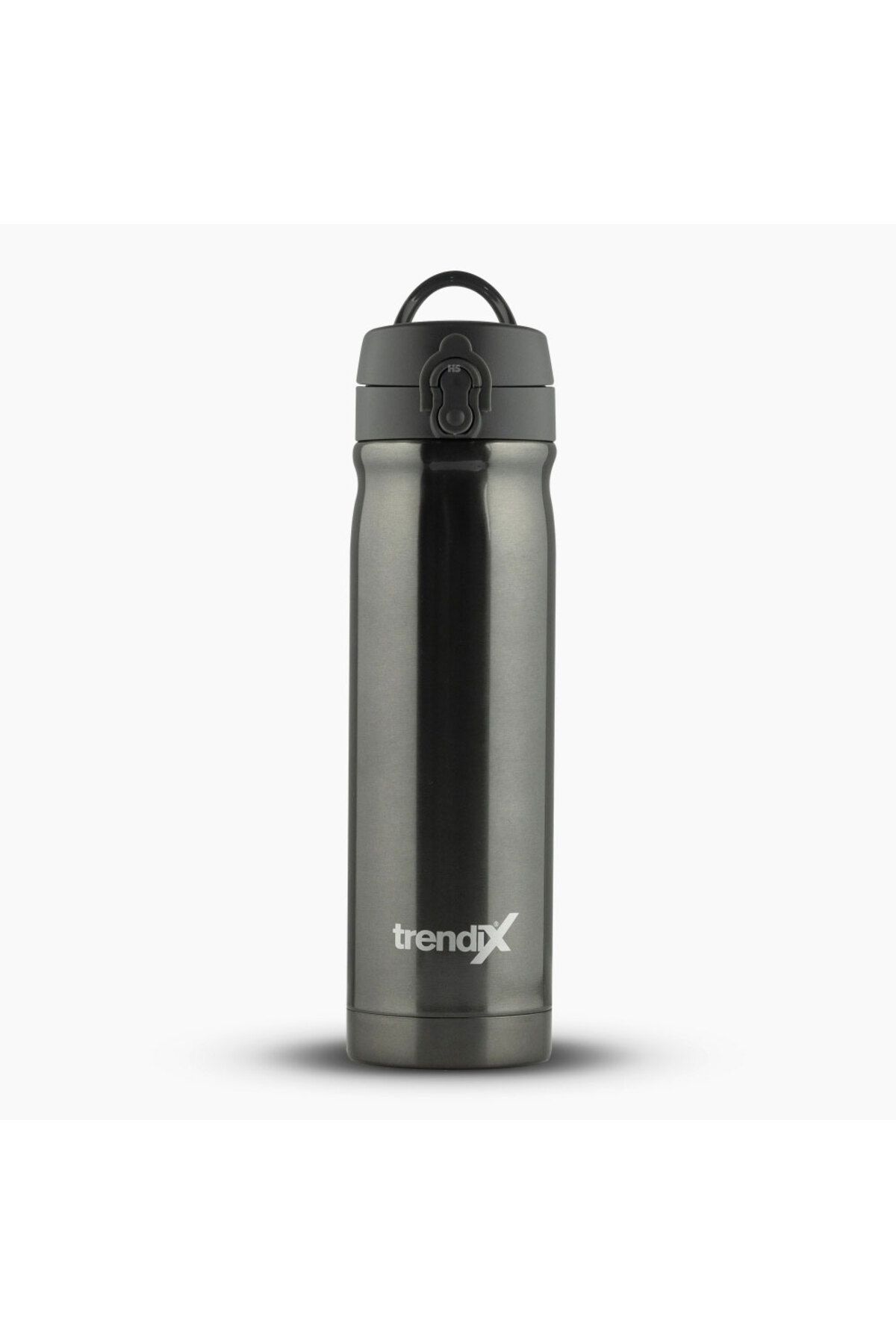 Trendix-500 ml Metallic Gray Steel Thermos - U5000-mg 1