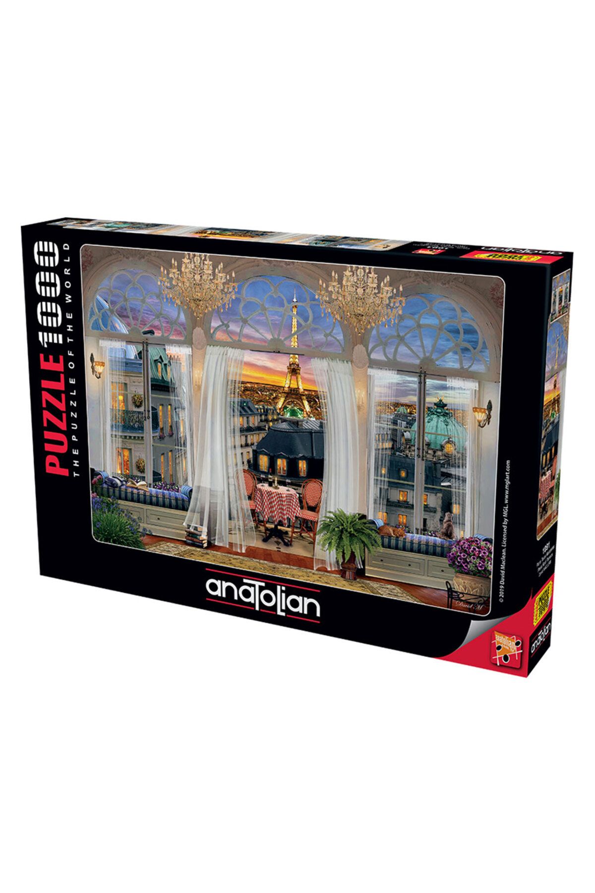 Anatolian Puzzle 1000 Parça Paris Teras Manzarası 1091