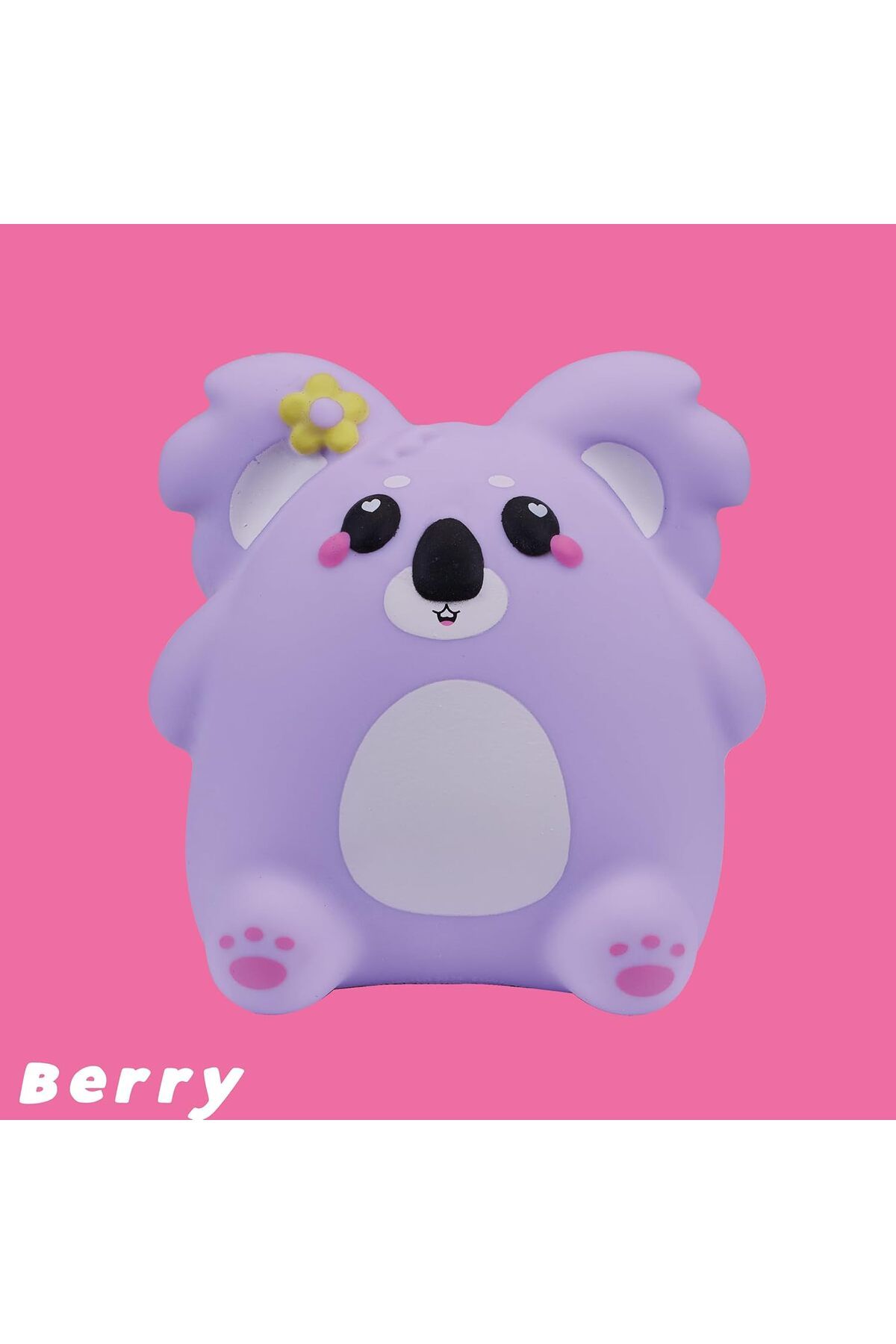 Smooshzees-Cutezees Berry, Purple Koala, Collectable Characters, Supersoft, Cuddly and Squishy! 6