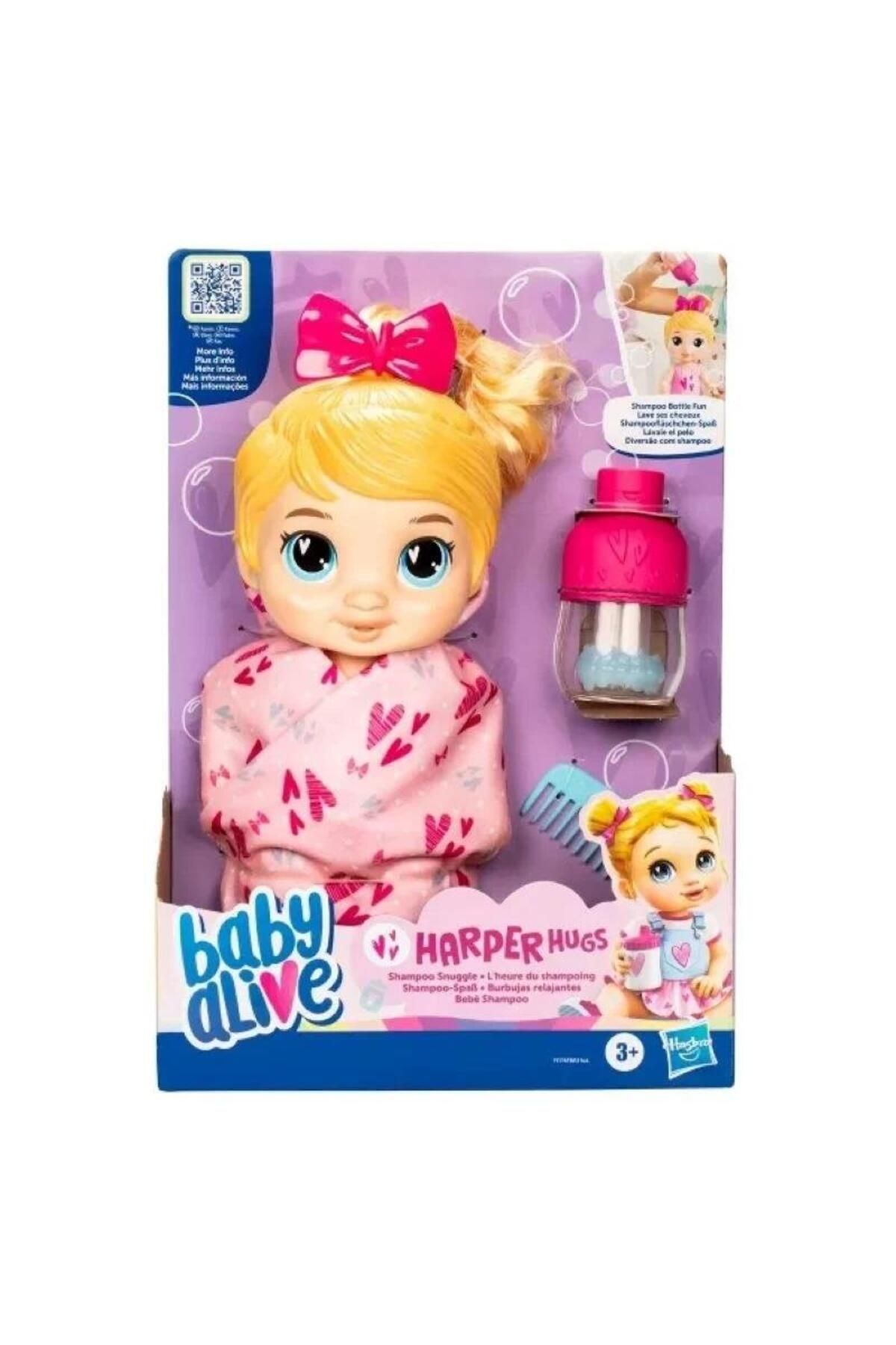 Baby Alive Bebeğimle Şampuan Eğlencesi Sarışın F9119