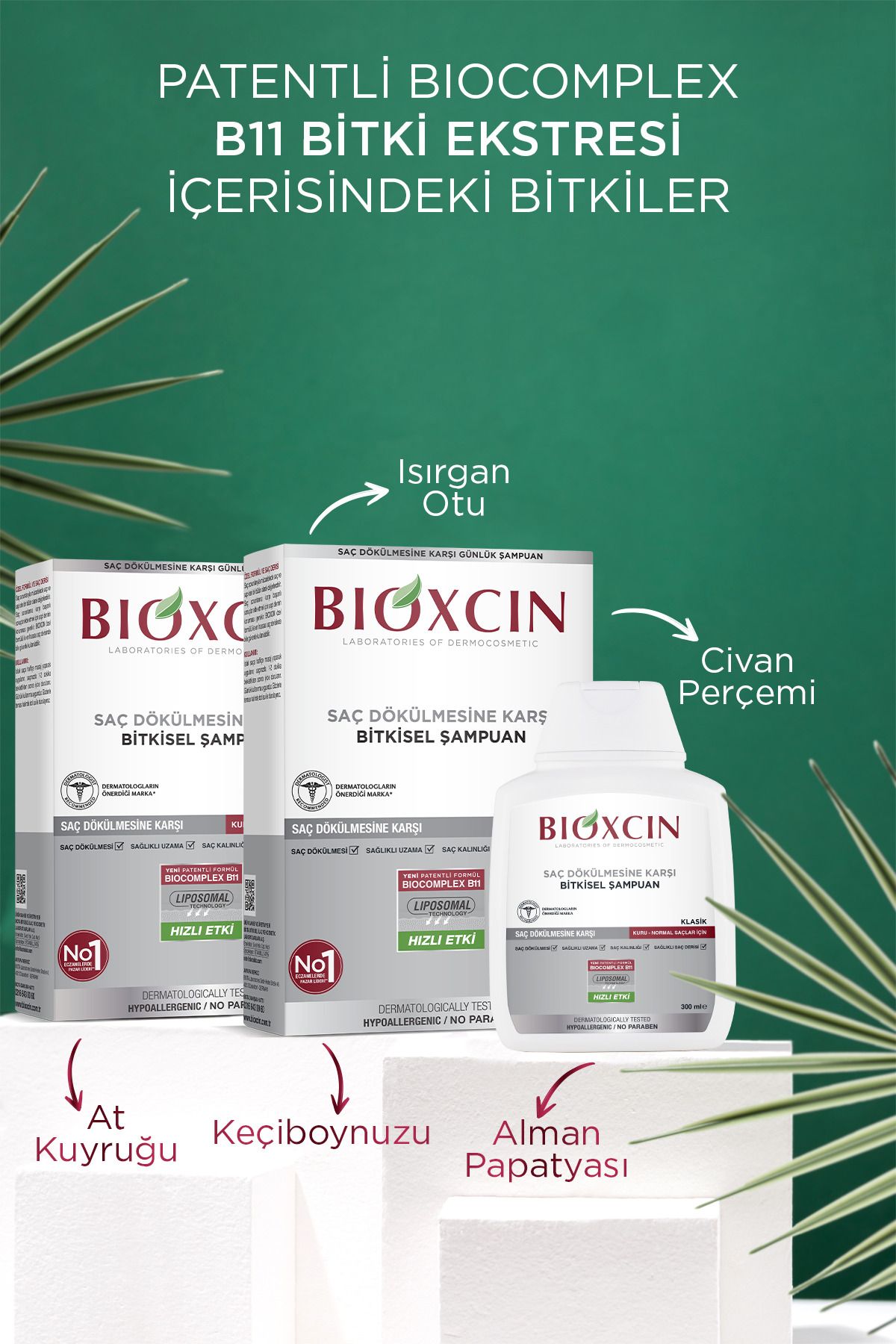 Bioxcin-Genesis 300ml pentru păr uscat/norăsc Cumpărați 3 Plătiți pentru 2 7