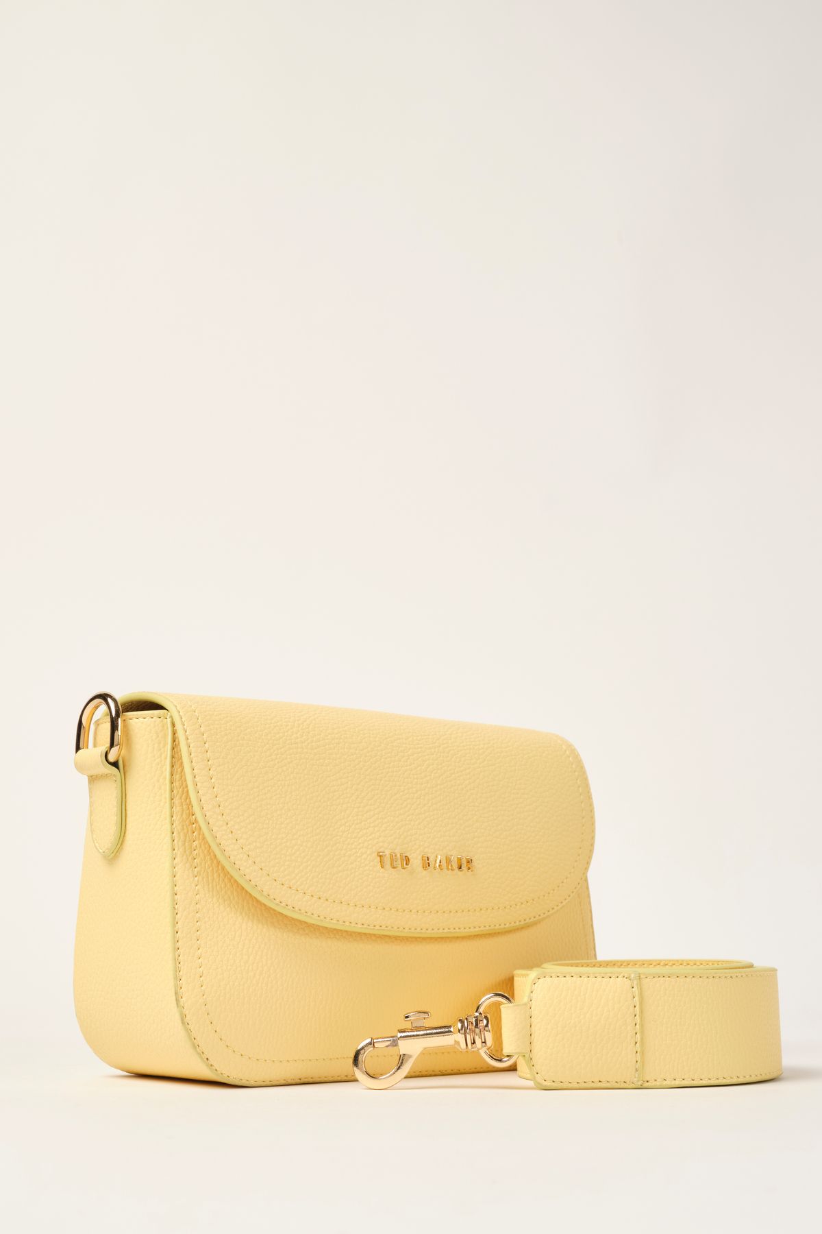 Ted Baker Shoulder Bag Yellow Textured Trendyol