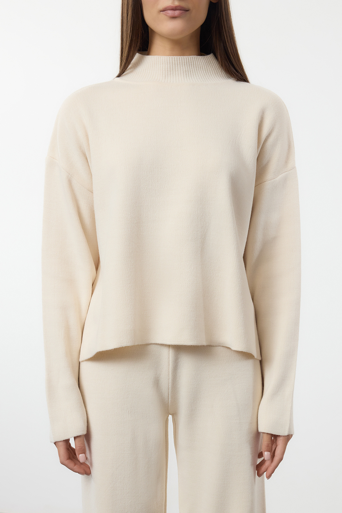 Trendyol Collection Ekru001 Плоский трикотажний комплект Комплект нижньої білизни TWOAW24AU00045