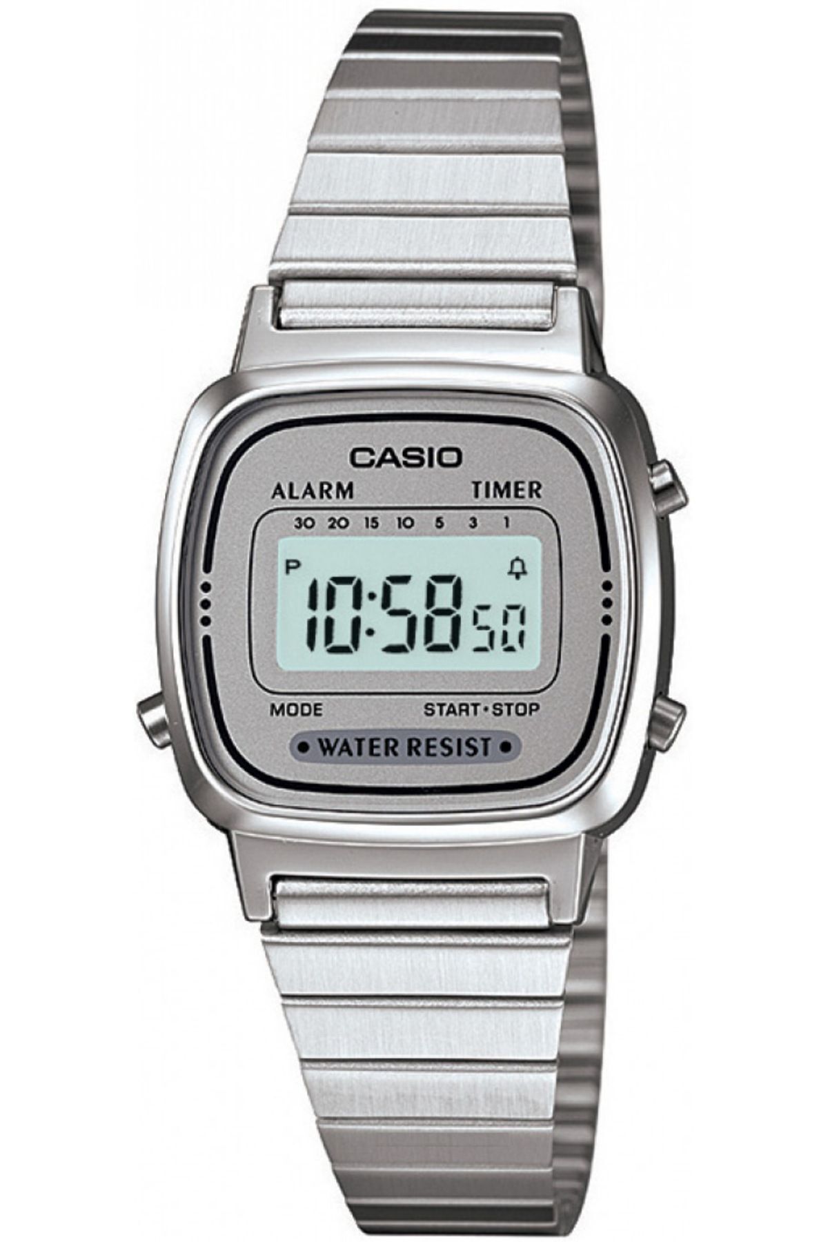 Casio LA670WA-7DF Retro Kadın Dijital Kol Saati (2 Yıl Türkiye Distribütörü Ersa Saat Garantilidir)