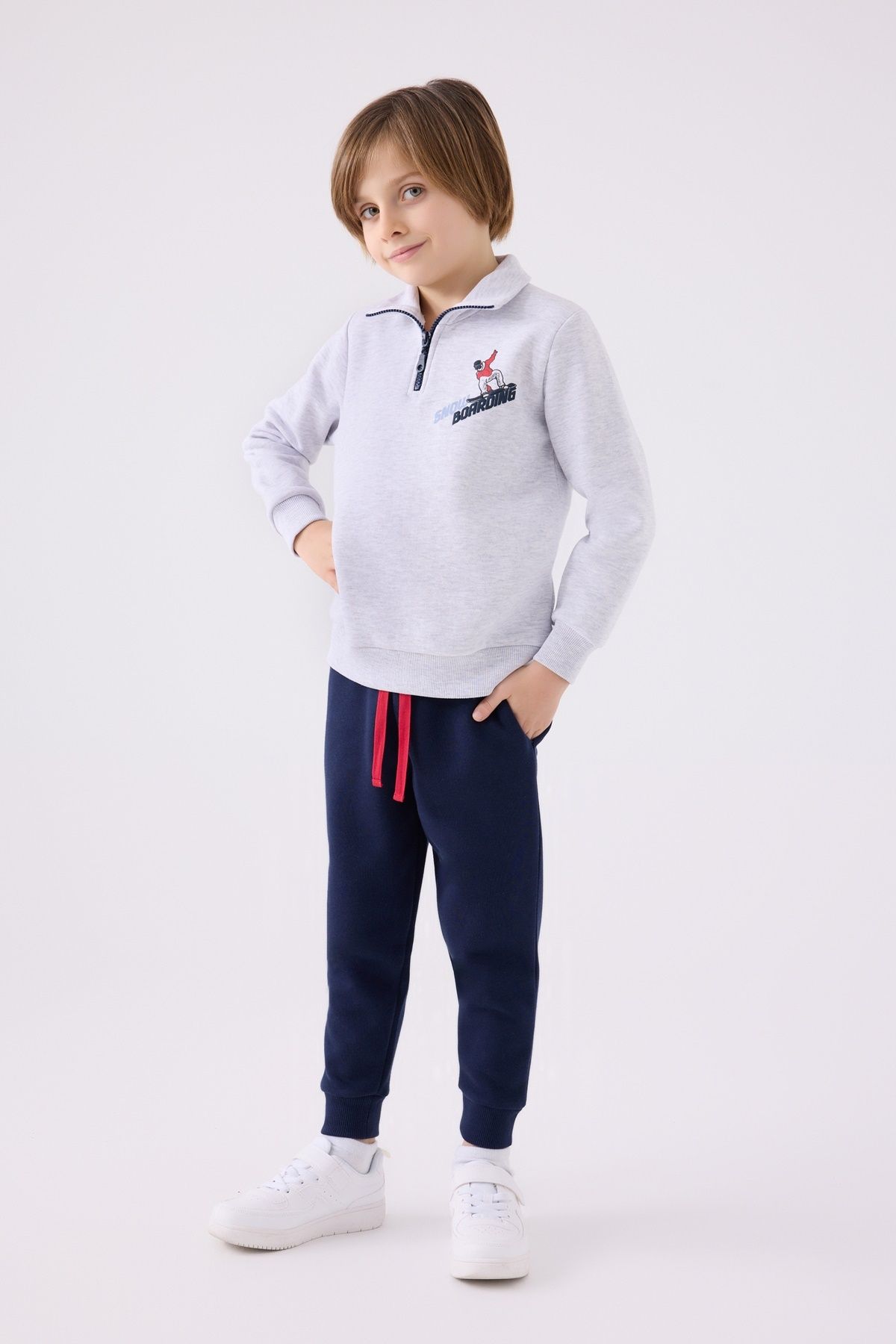 Rolypoly ERKEK ÇOCUK EŞOFMAN TAKIM ,ÜÇ İPLİK DOKUMA