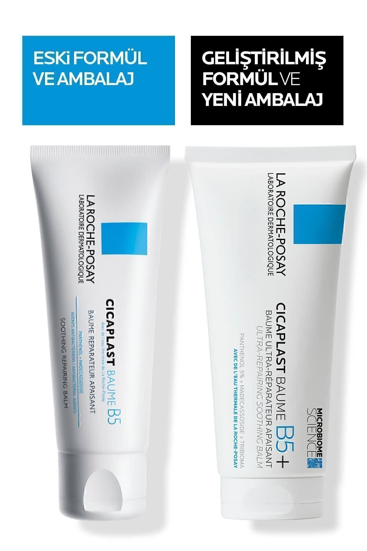 La Roche Posay Onarıcı Cilt Bakım Seti: Cicaplast Baume Nemlendirici 100ml &Toleriane Caring Wash Temizleyici 50ml-3