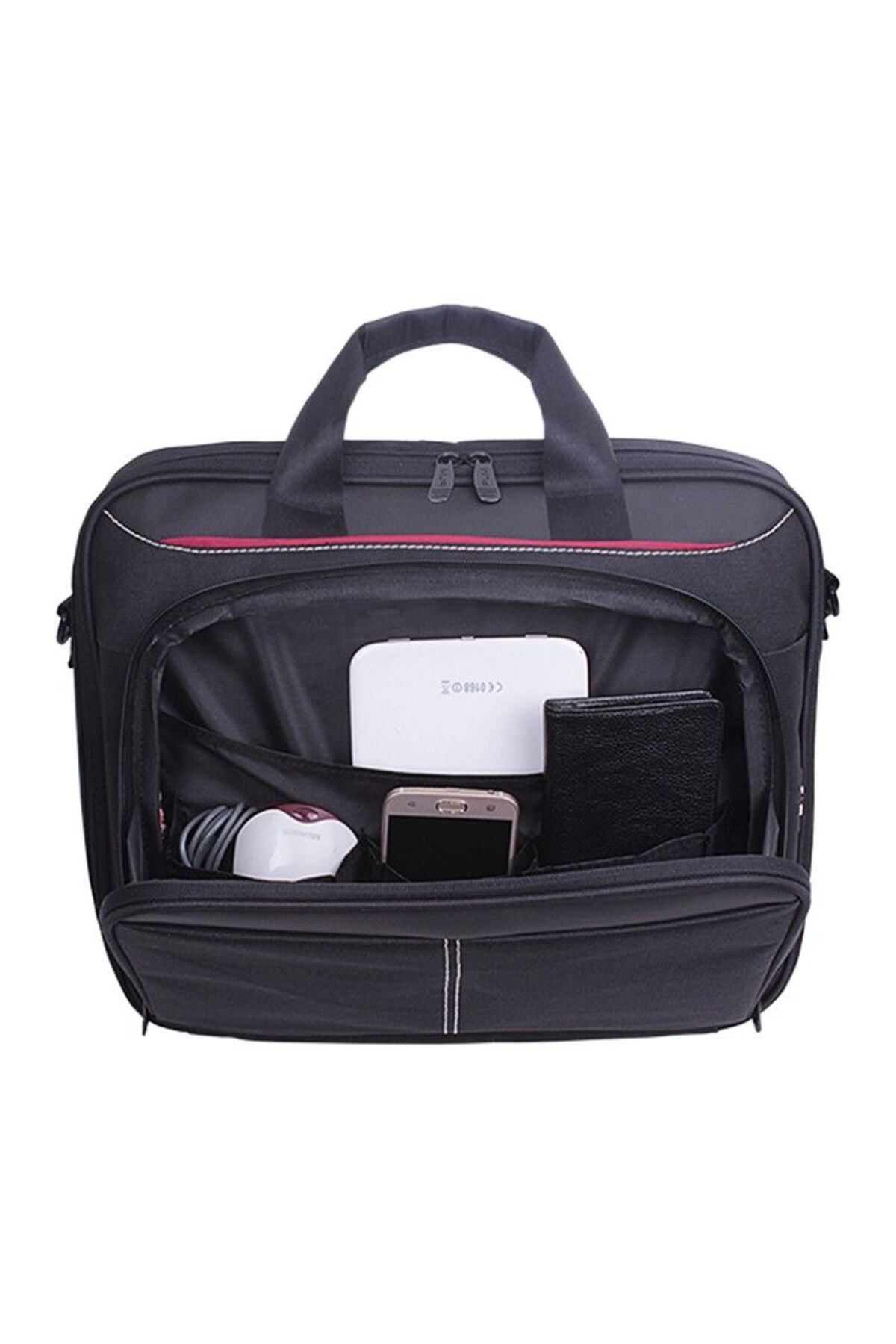 PLC-Plm 15.6'' Black Notebook Bag with Number 34 4
