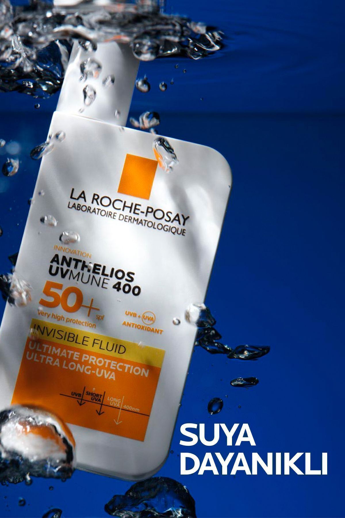 ضد آفتاب La Roche Posay Anthelios Invisible Fluid Spf 50 50ml