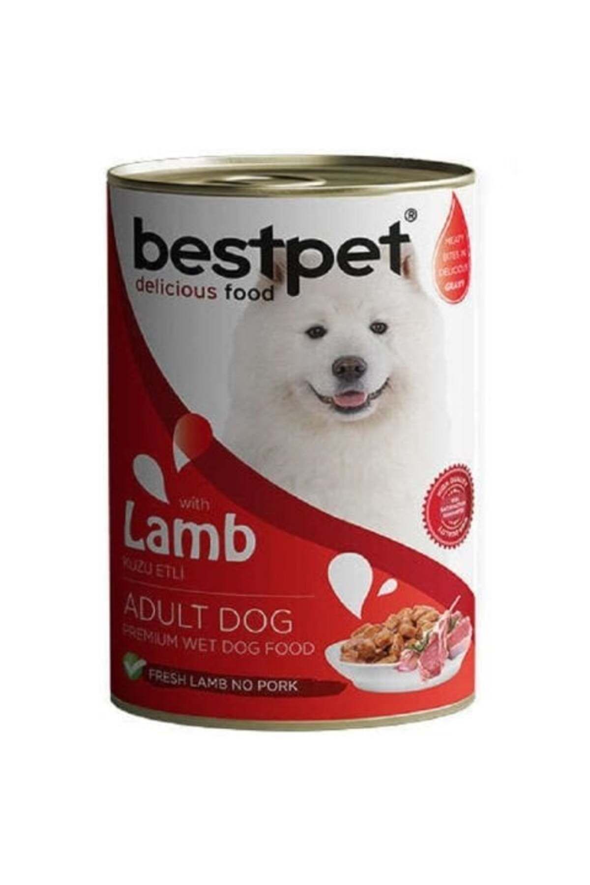 Bestpet Köpek Kuzu Etli Yaş Mama 415 G