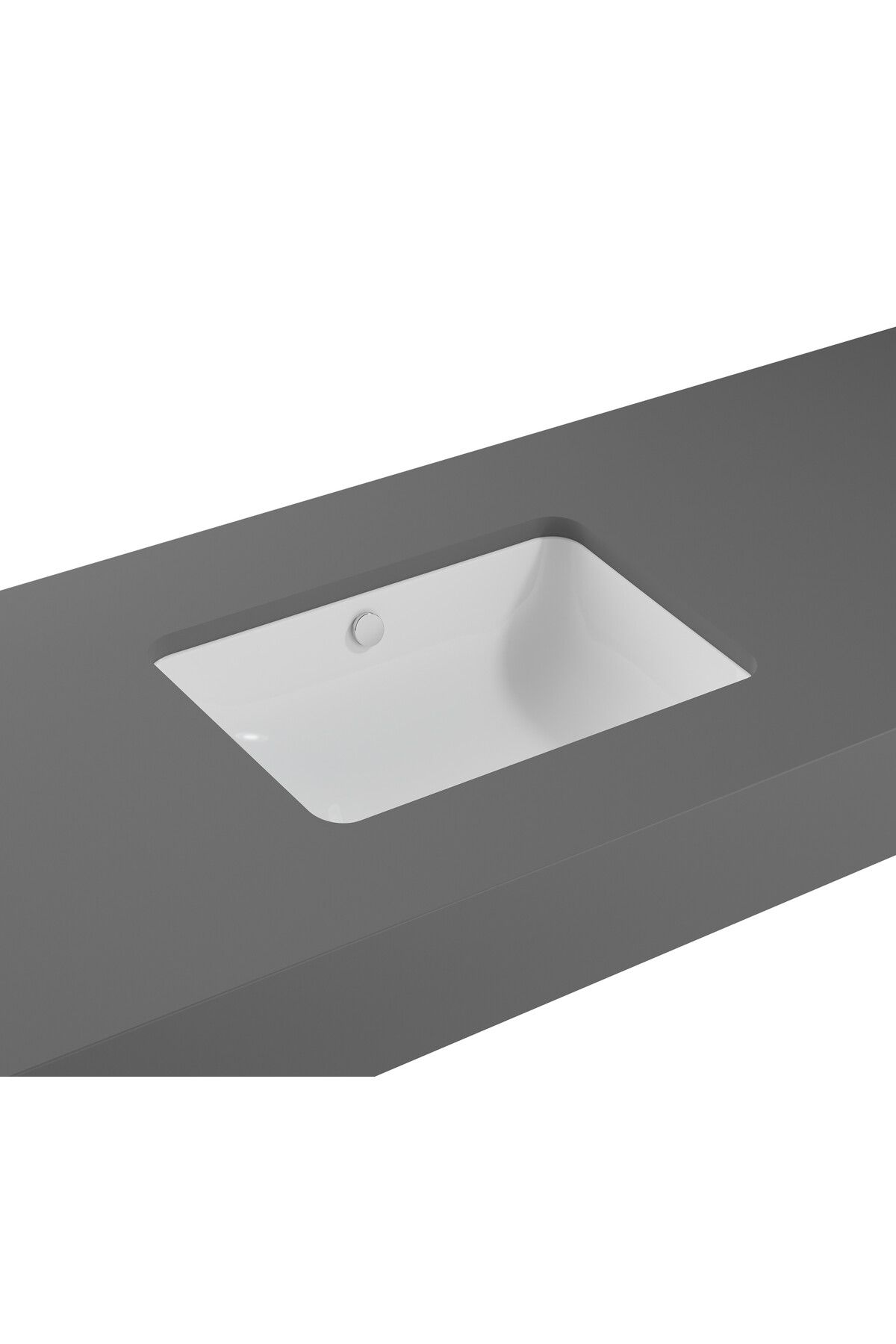 VitrA S20 7475b003-0618 Tezgah Altı Lavabo, 48 Cm, Beyaz