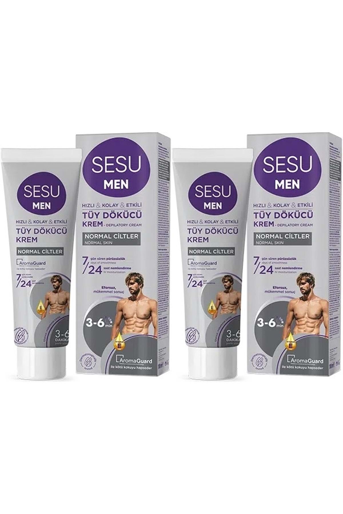 Tüy Dökücü Krem For Men 100ML (2 Li Set)