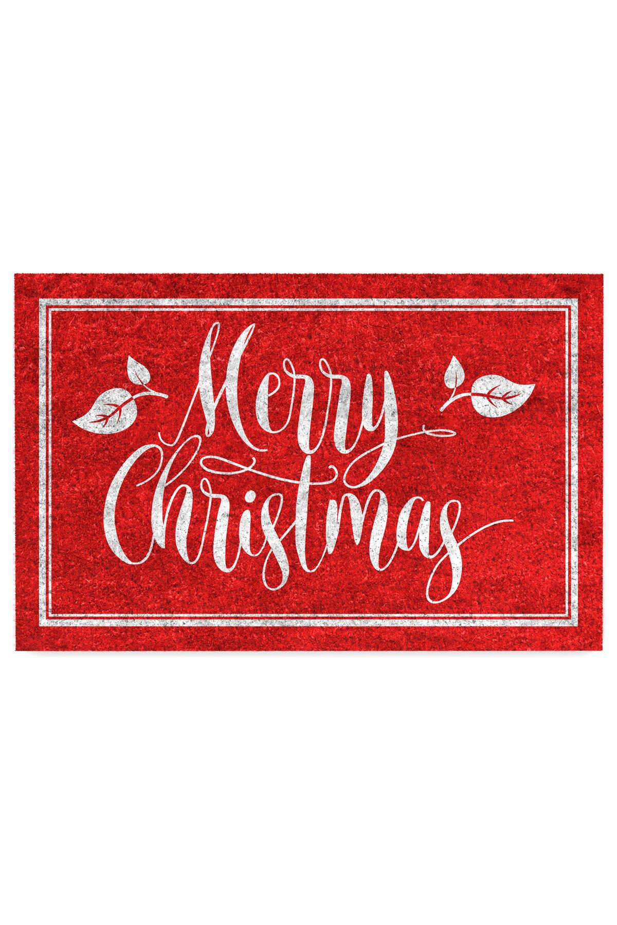 New Year Special Design Door Mat, Waterproof with Christmas Colors and Stylish Decorations, Interior and Exterior Me